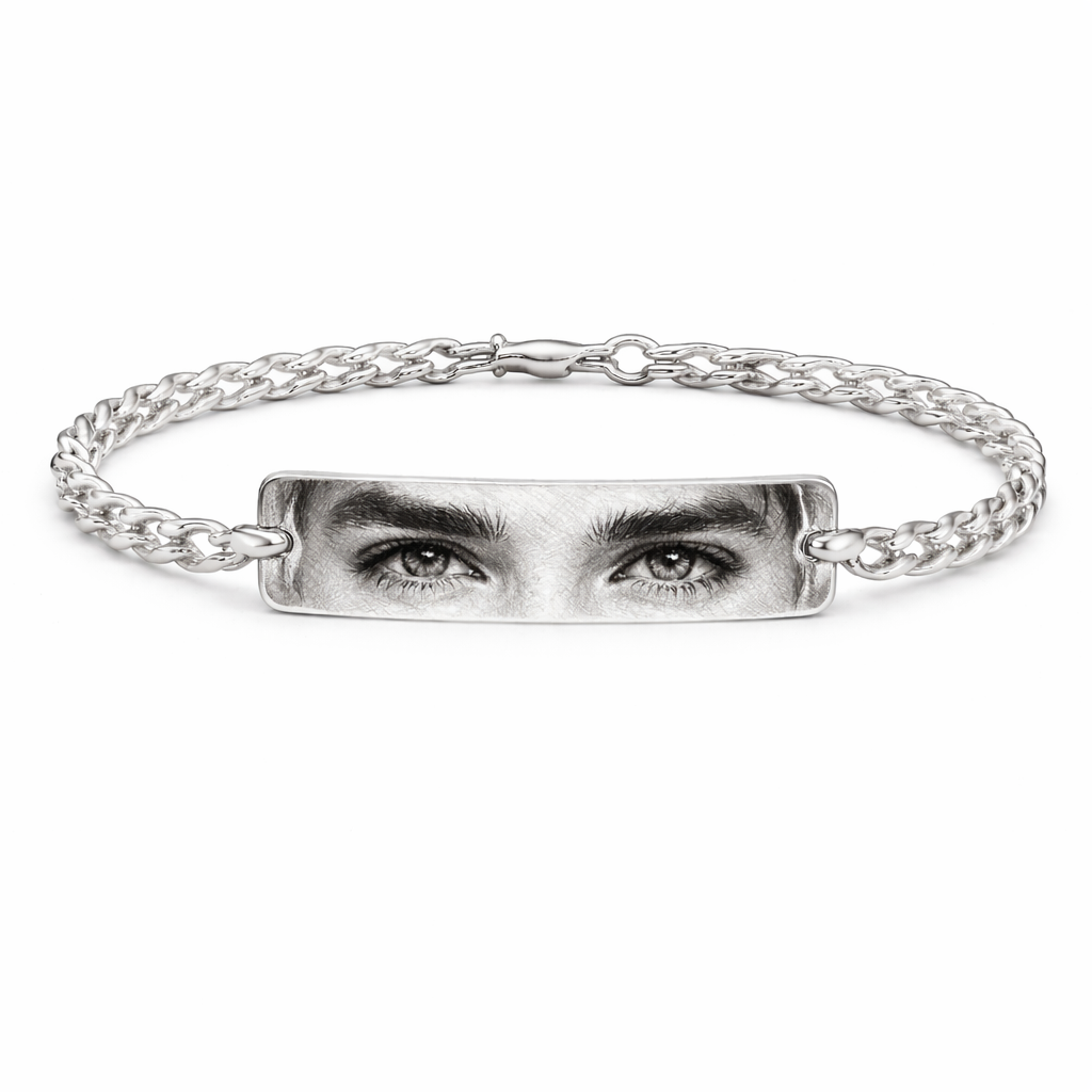 Set 2 Bratari Personalizate Eyes cu Argint