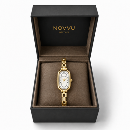 Ceas Vintage Vera Gold