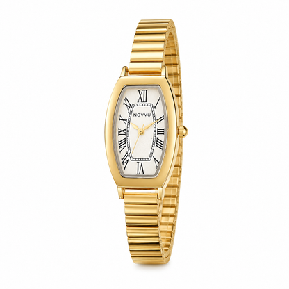 Ceas Vintage Celia Gold Reglabil