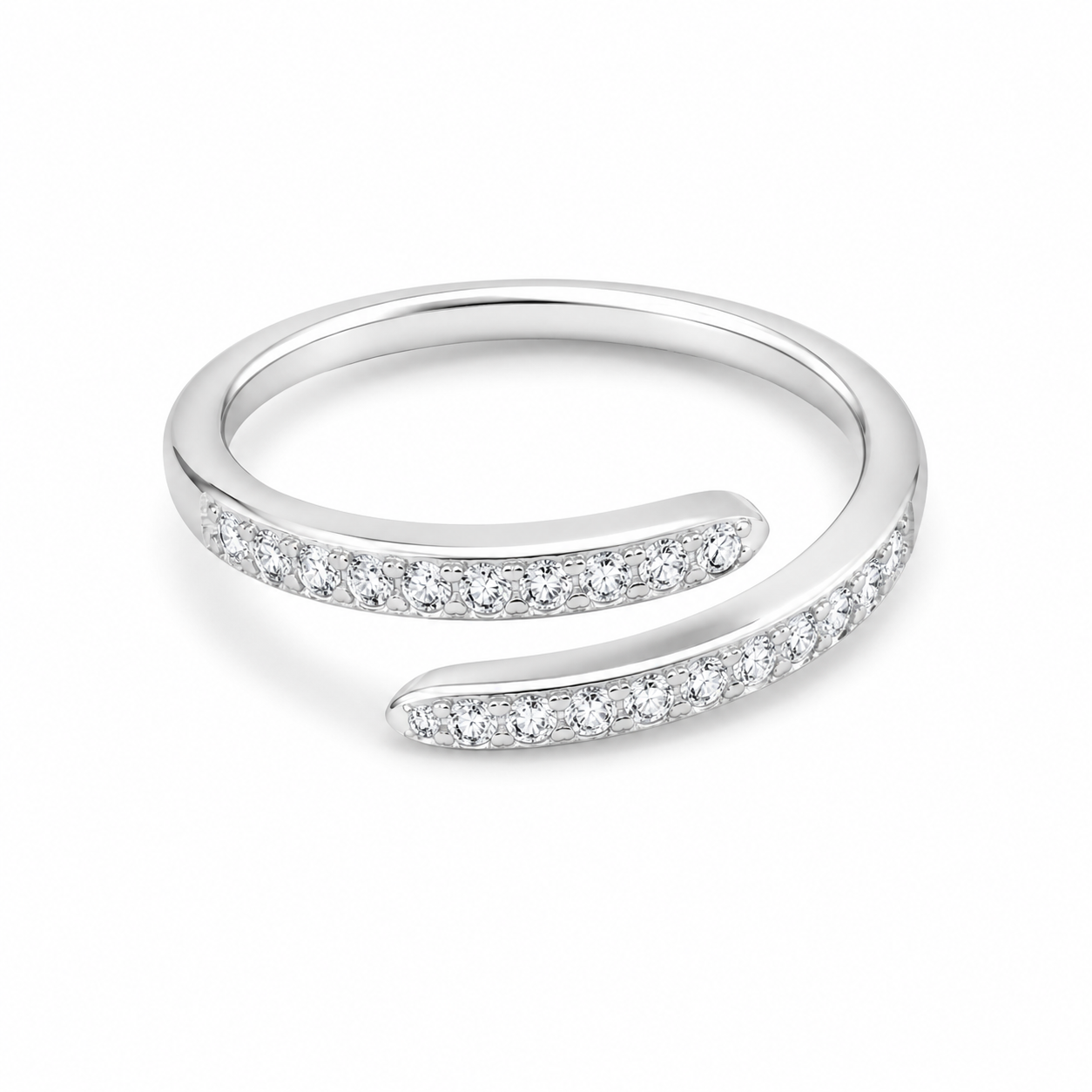 Inel Sway Silver cu Argint Reglabil