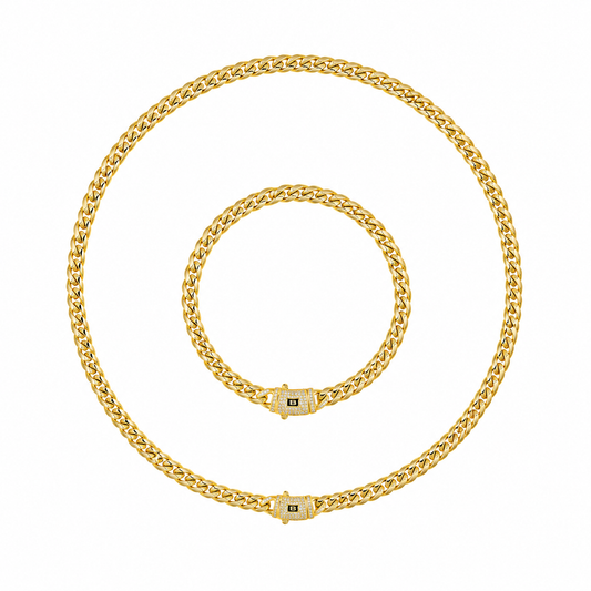 Set Monaco 6mm Placat cu Aur