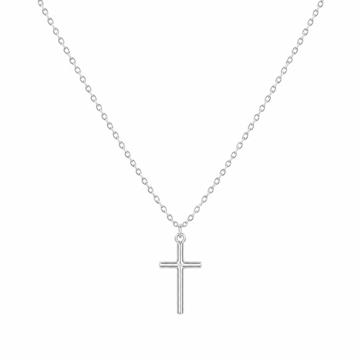 Colier Cruce Silver cu Argint