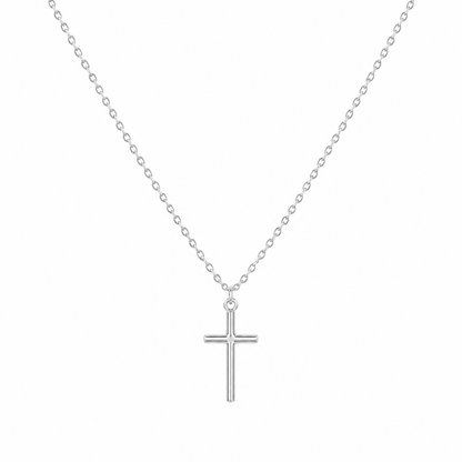 Colier Cruce Silver cu Argint