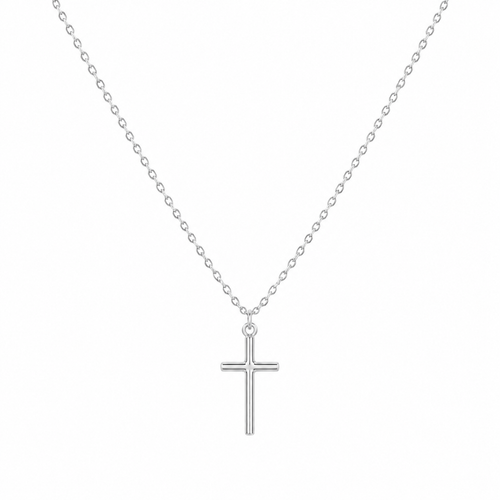 Colier Cruce Silver cu Argint