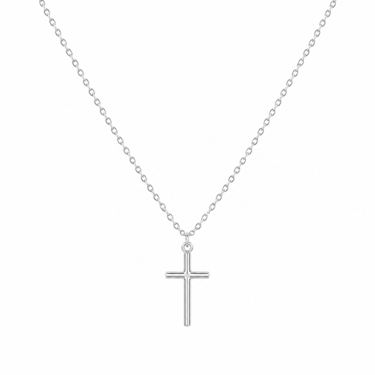 Colier Cruce Silver cu Argint