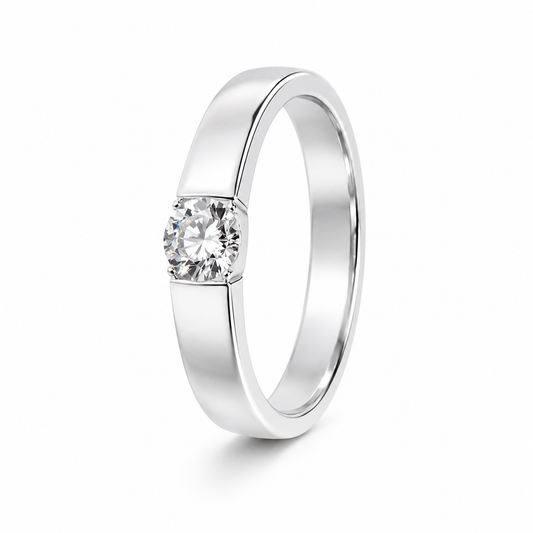 Inel Glow Silver cu Argint Reglabil