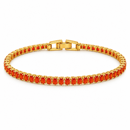 Bratara Mistic Red Cu Aur