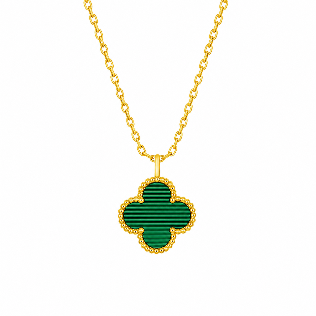 Colier Van Luxy Green Gold