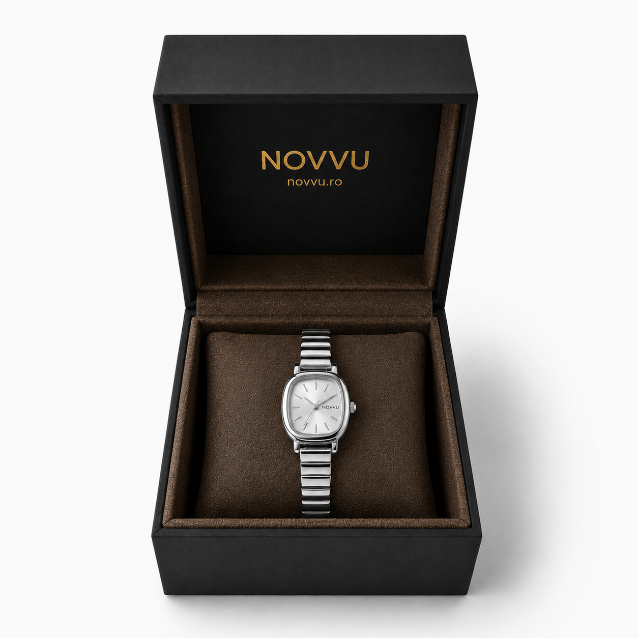 Ceas Vintage Monalisa Silver Reglabil