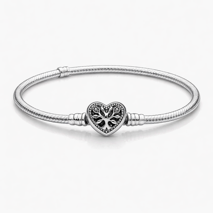 Bratara Heart 2 Cu Argint