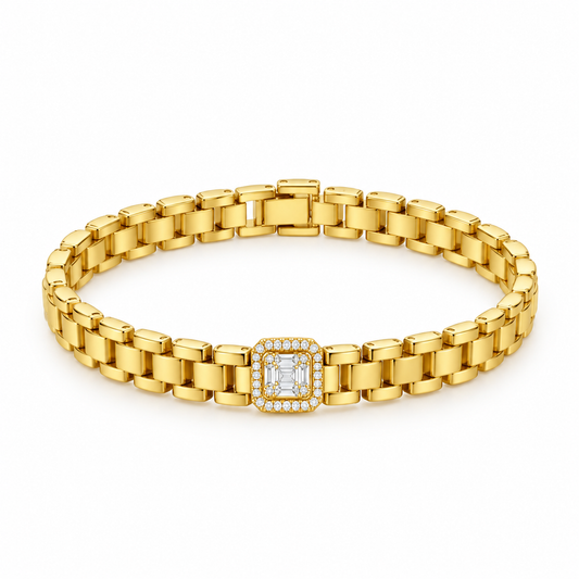Bratara Golden Halo Cu Aur