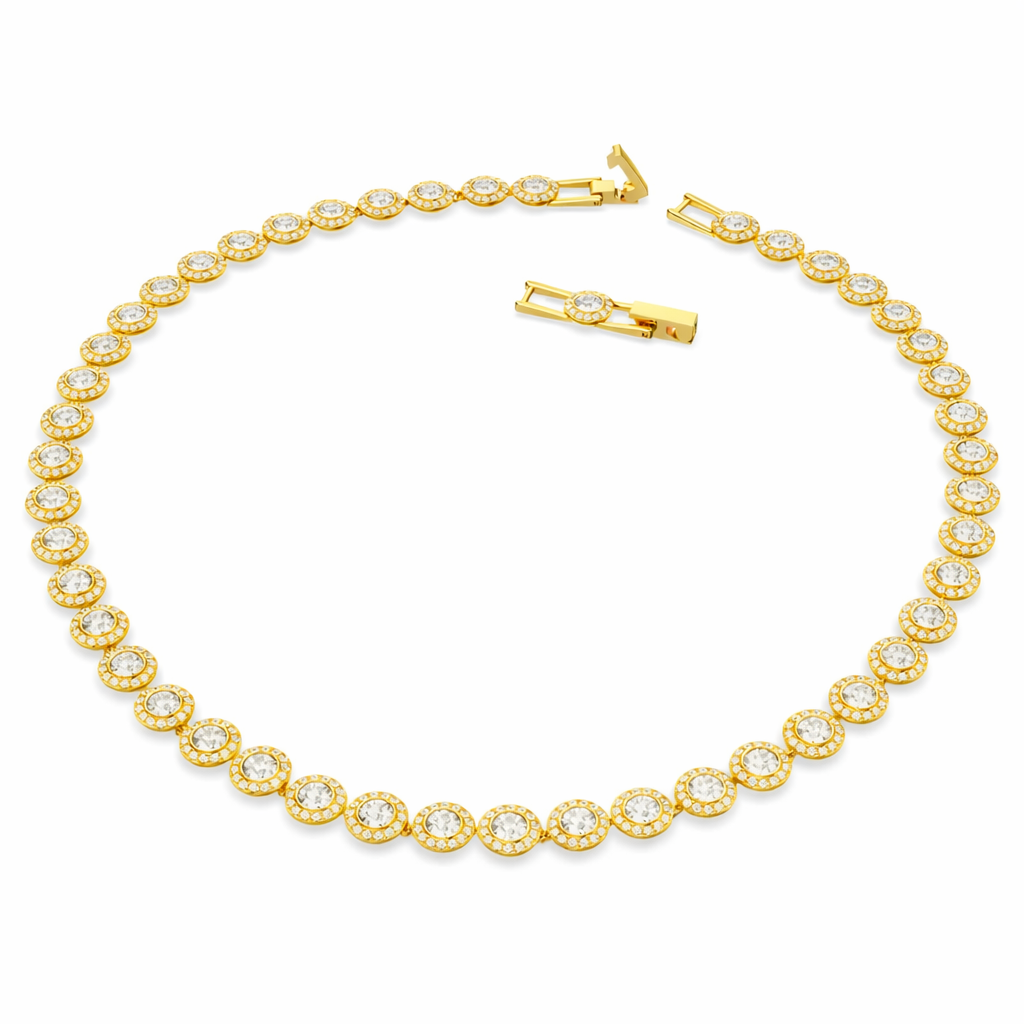 Set Angel Gold Brățară+Colier Cadou