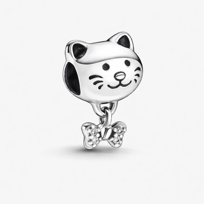 Talisman Pandantiv Pisicuta Cu Argint
