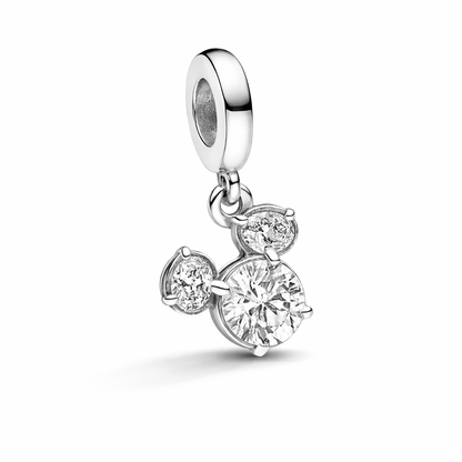 Talisman Pandantiv Minnie Cu Argint