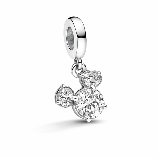Talisman Pandantiv Minnie Cu Argint