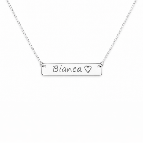 Colier Personalizat Nume cu Argint