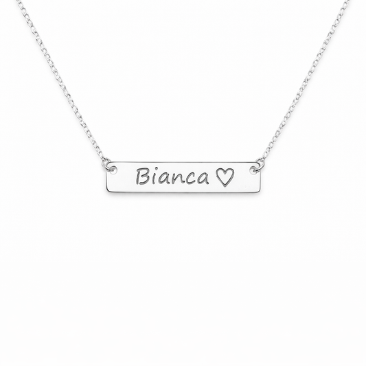 Colier Personalizat Nume cu Argint