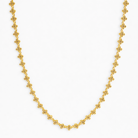 Colier Luxy Placat Cu Aur 18k