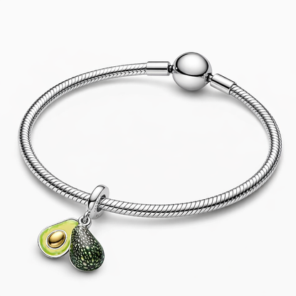 Talisman Pandantiv Avocado Cu Argint