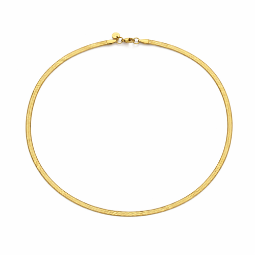 Colier Snake Placat cu Aur 18k