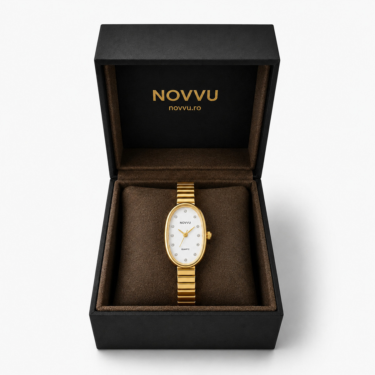 Ceas Vintage Aurora Gold Reglabil
