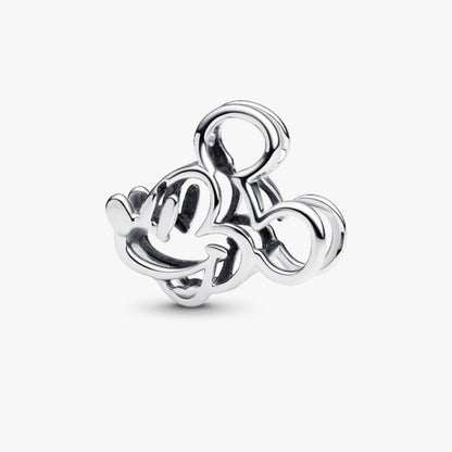 Talisman Pandantiv Minnie Cu Argint