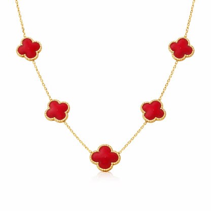 Colier Van Luxy Red Gold