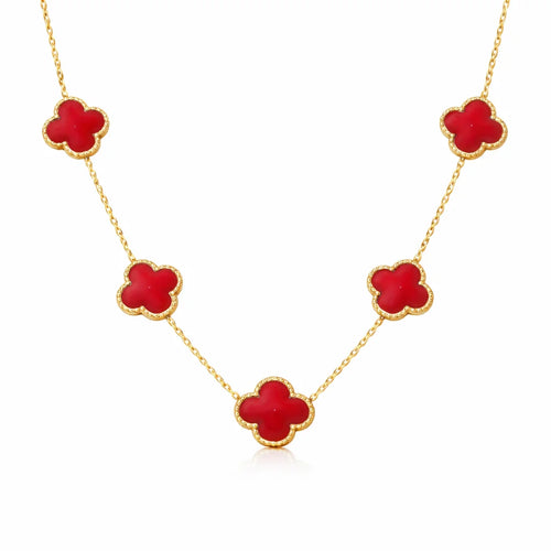 Colier Van Luxy Red Gold