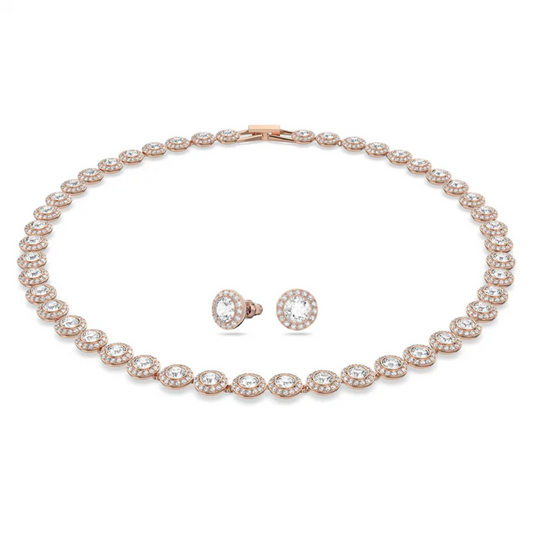 Set Angel Colier+Cercei Rose Gold