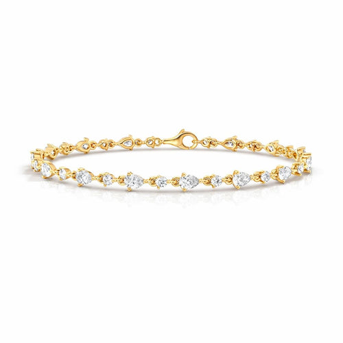 Bratara Love Placata cu Aur 18k
