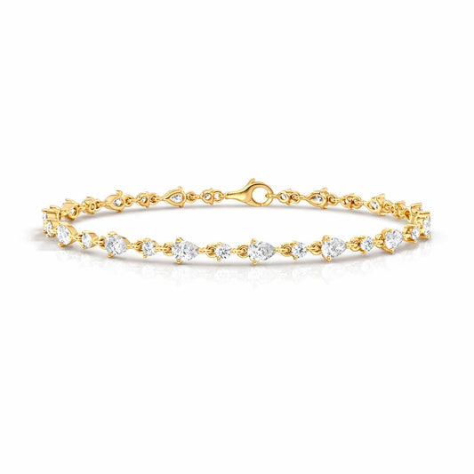 Bratara Love Placata cu Aur 18k