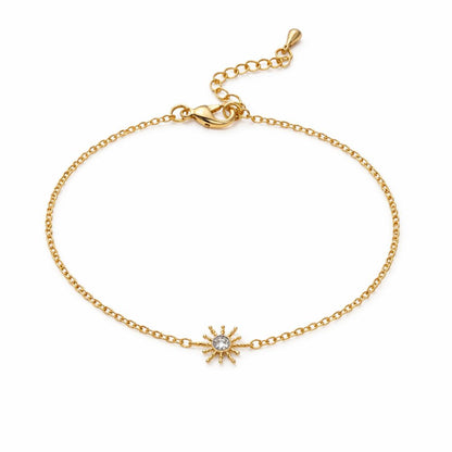 Bratara Soare Placata cu Aur 18k