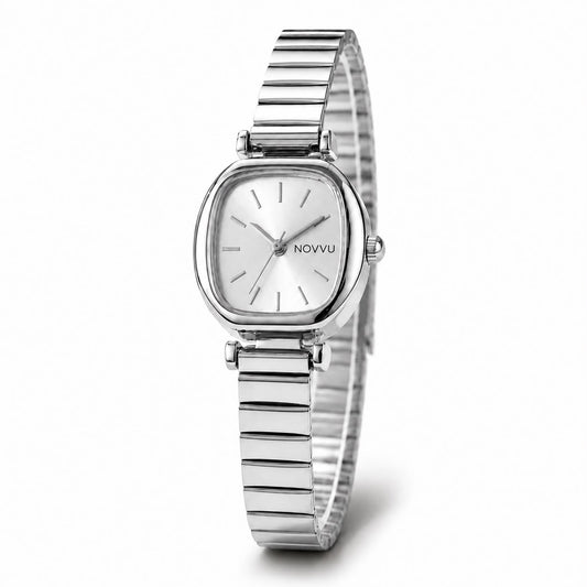 Ceas Vintage Monalisa Silver Reglabil