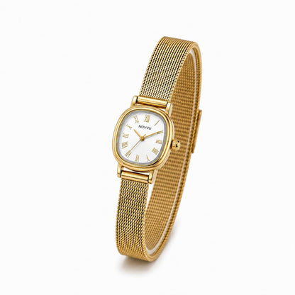 Ceas Vintage Love Gold Reglabil