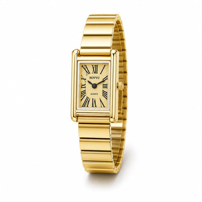 Ceas Vintage Icon Gold Reglabil