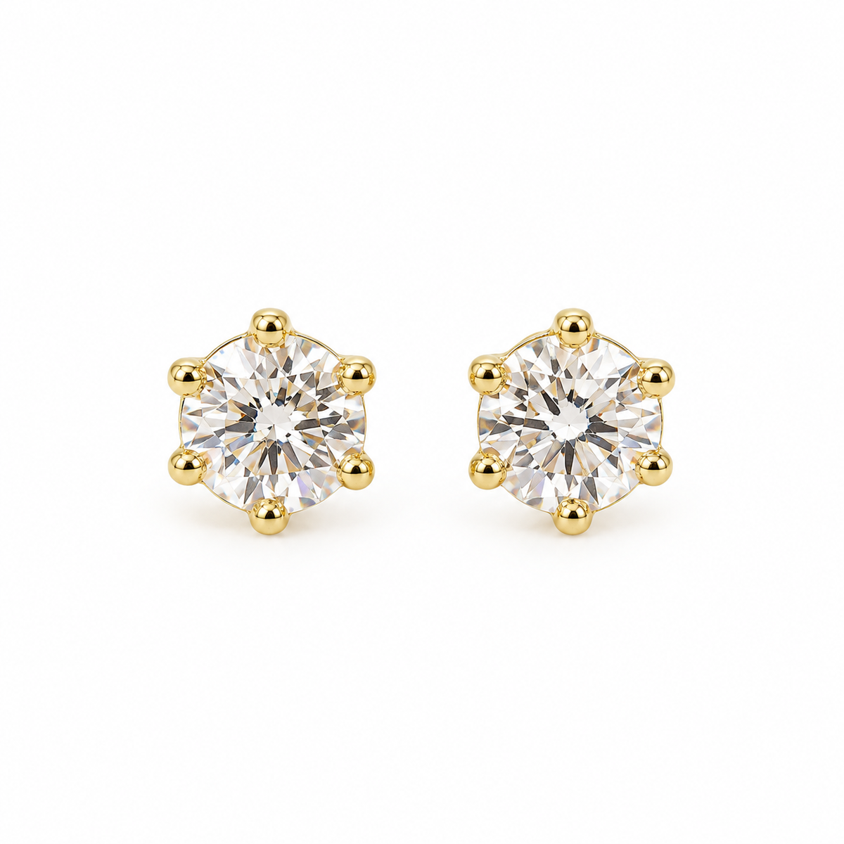 Cercei Tennis Placati cu Aur 18k