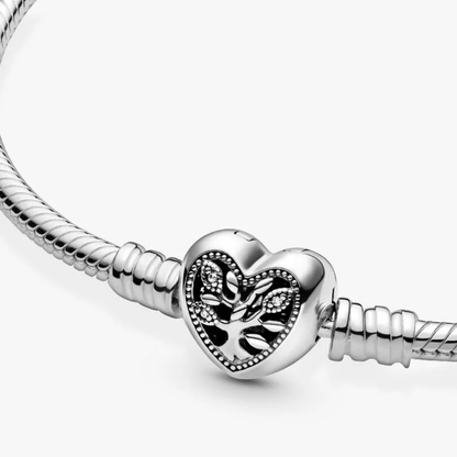 Bratara Heart 2 Cu Argint