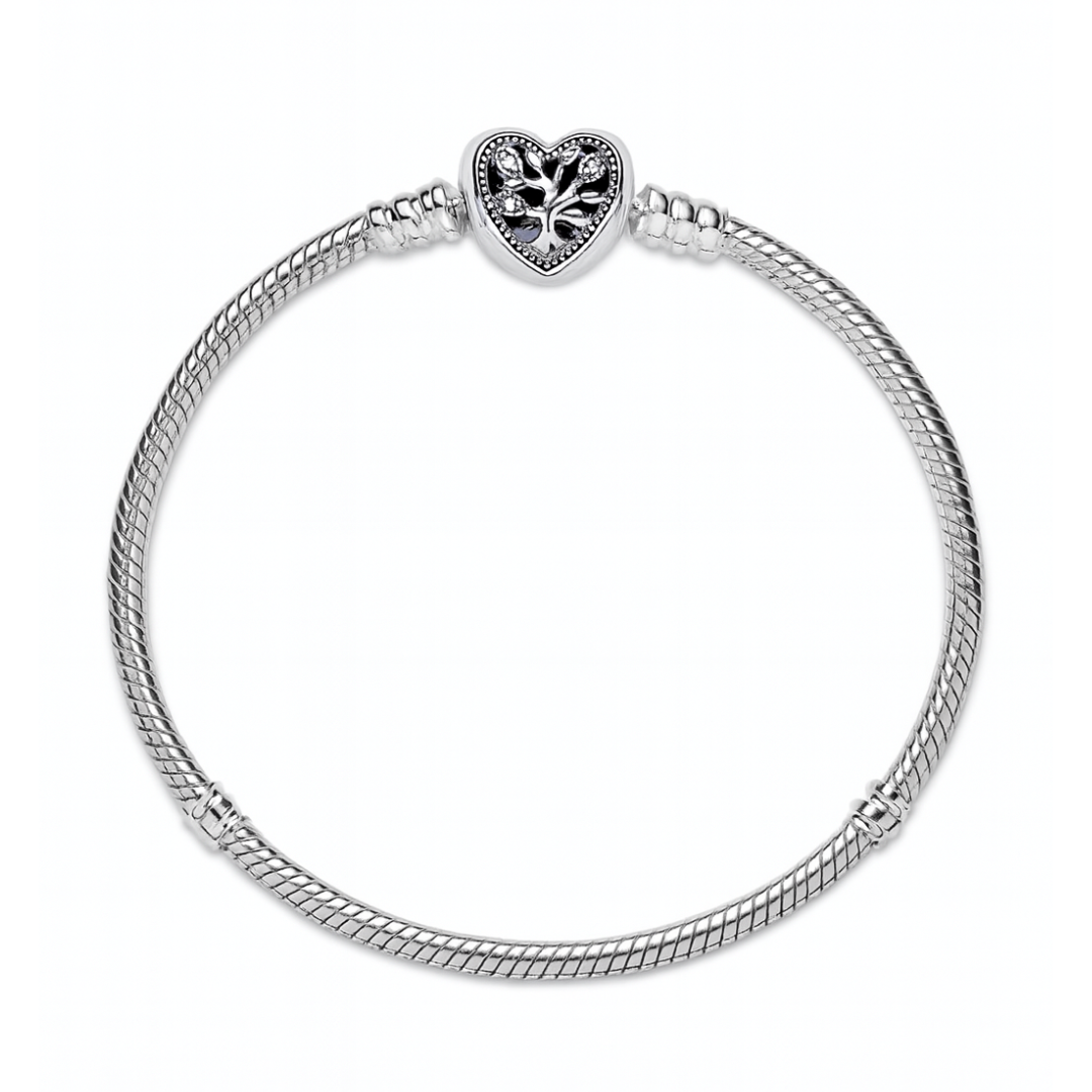 Bratara Heart 2 Cu Argint