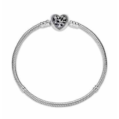 Bratara Heart 2 Cu Argint
