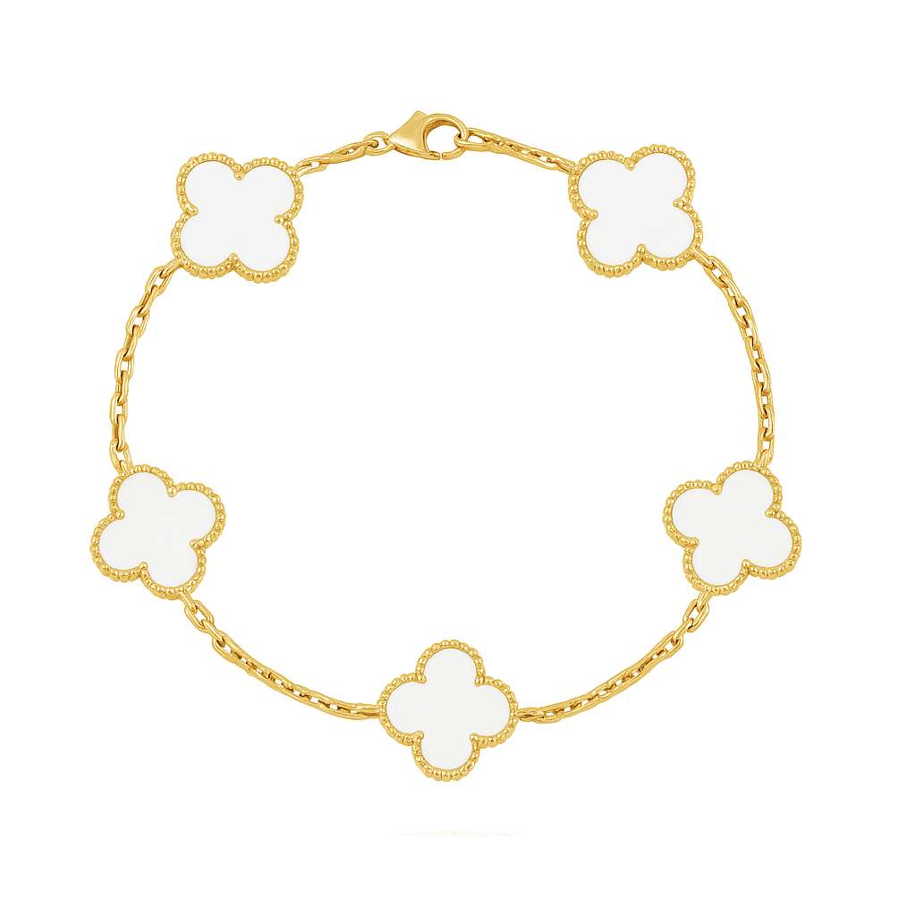 Bratara Van Luxy White Gold