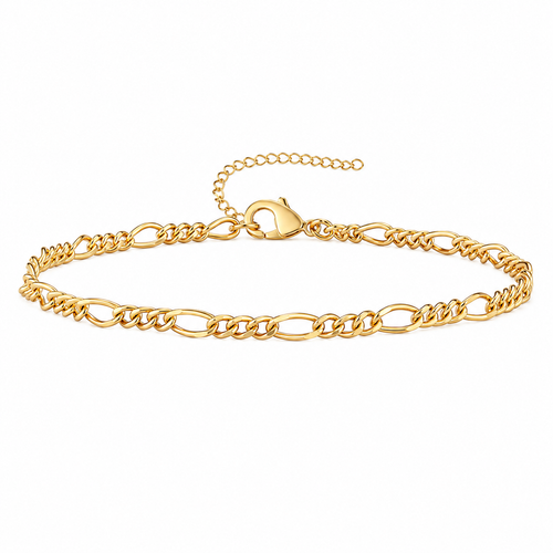 Bratara Cuban Novvu Gold cu Aur