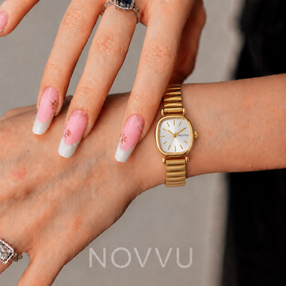 Ceas Vintage Monalisa Gold Reglabil
