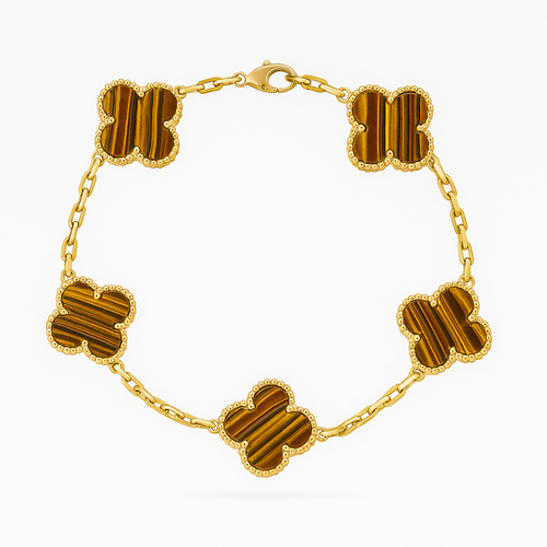 Bratara Van Luxy Brown Gold