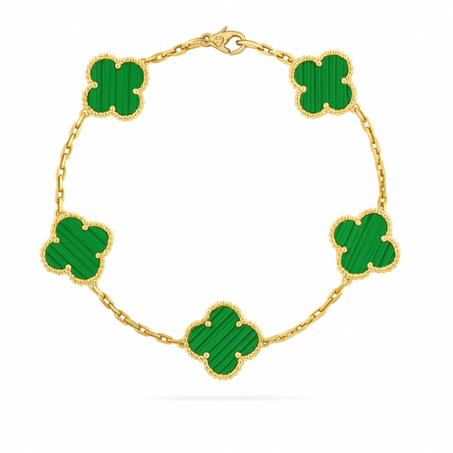 Bratara Van Luxy Green Gold