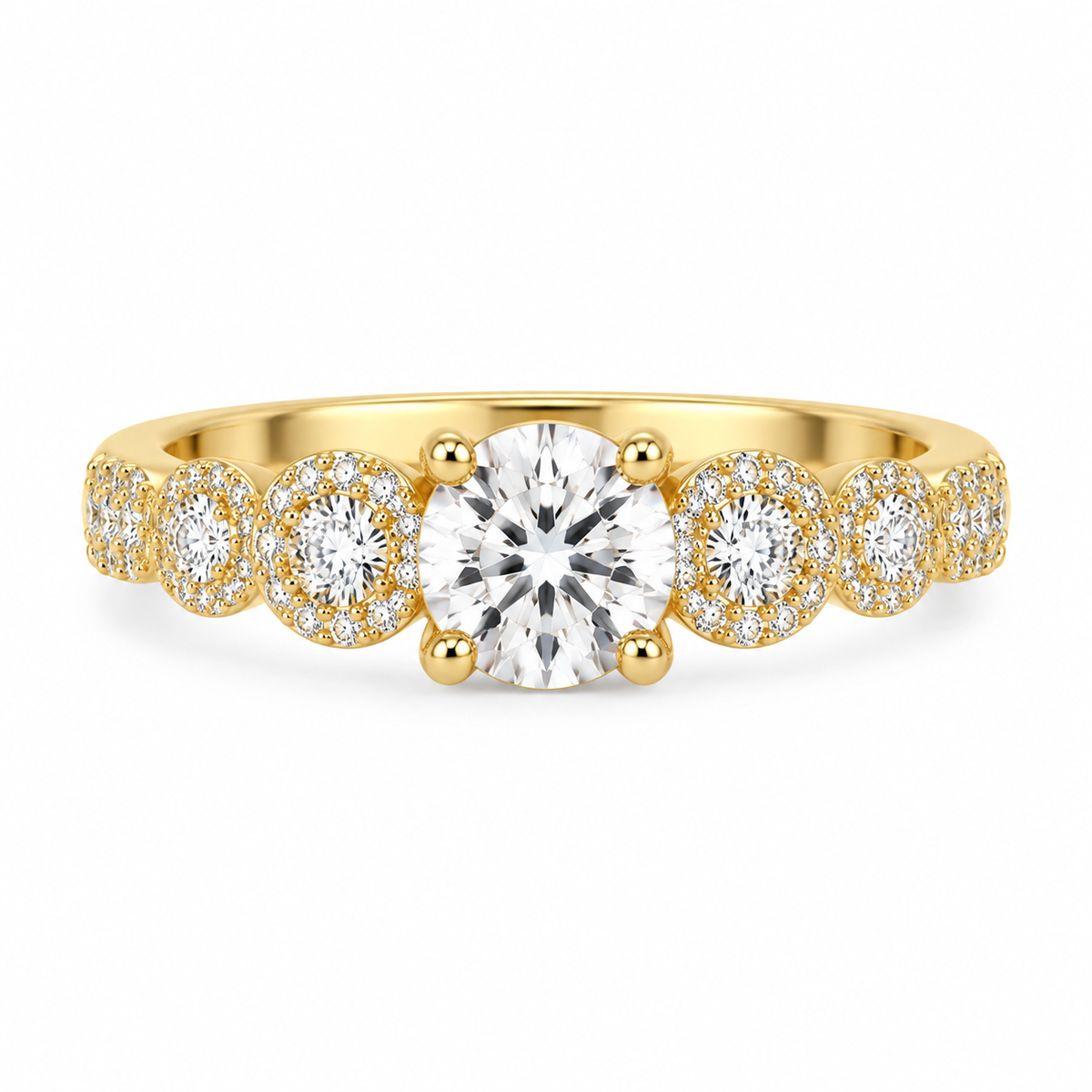 Inel Solenne Gold cu Aur