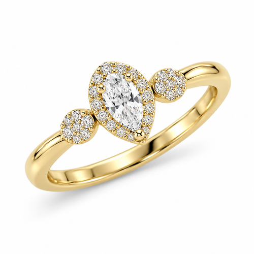 Inel Vesper Gold cu Aur