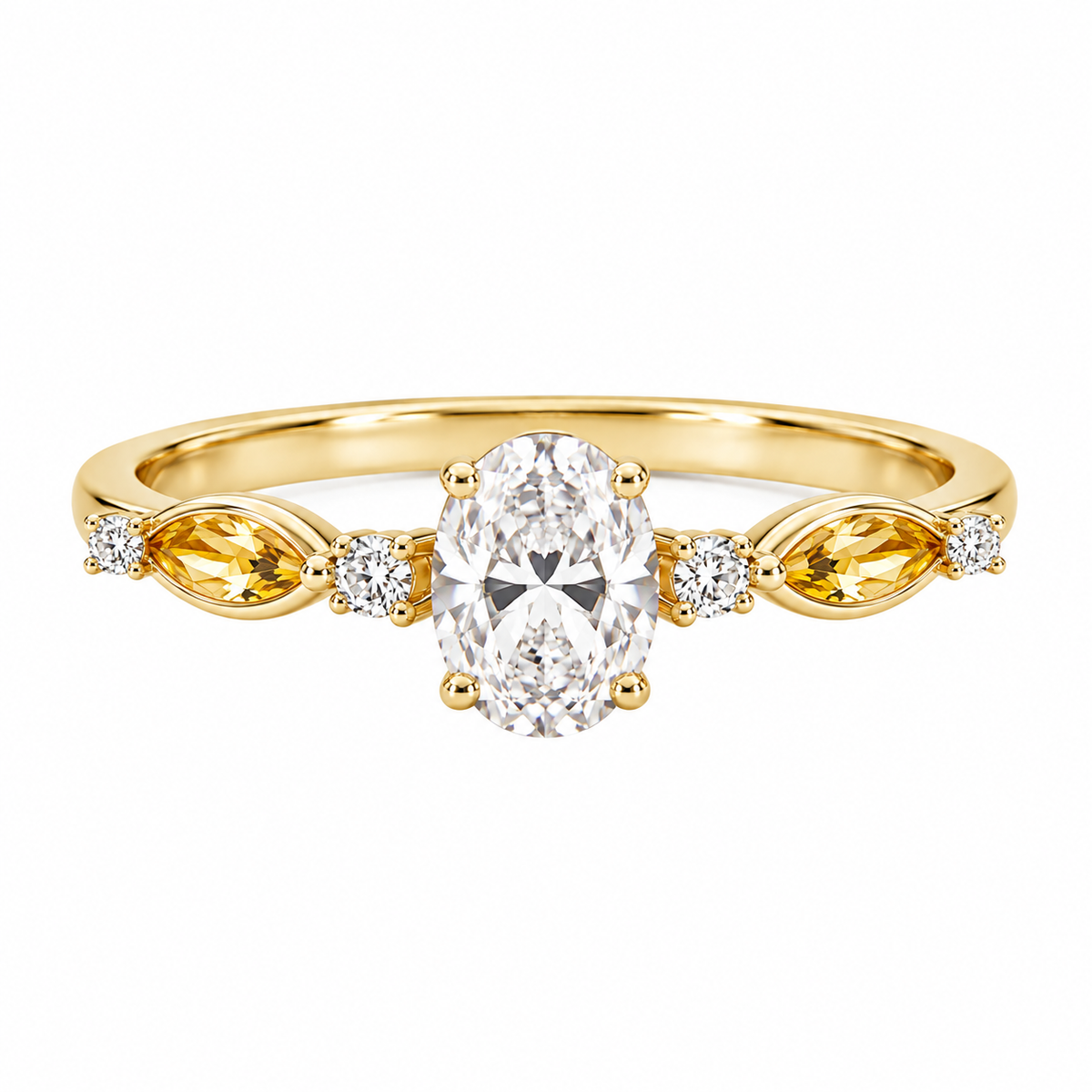 Inel Roselle Gold cu Aur