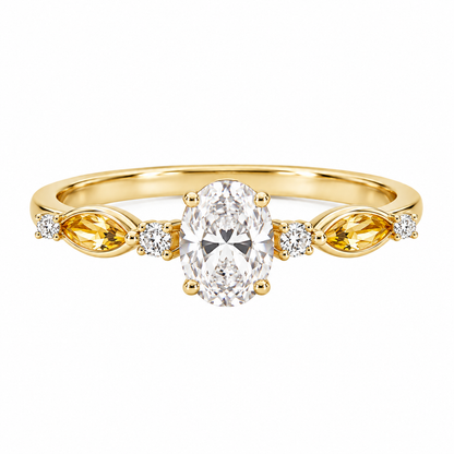 Inel Roselle Gold cu Aur