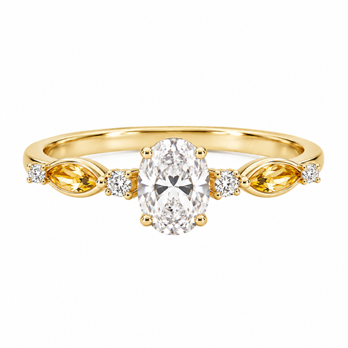 Inel Roselle Gold cu Aur
