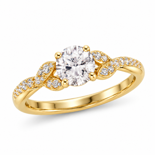 Inel Selene Gold cu Aur